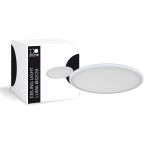 D'Lite Plafonnier Luma Blanc 22W 2000lm - 827 Blanc Très Chaud | IP44 - 42cm