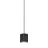 SLV Oculus Suspension Luminaire Aluminium Noir 11W 780lm - 920-930 Dim To Warm | Meilleur Rendu Des Couleurs - Dimmable 