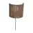 Good&Mojo Applique Murale Iguazu Jute Brun S | Convient pour 1x E27 