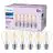Lot 6x Philips Ampoule LED E27 Poire Filament Claire 7W 850lm - 840 Blanc Froid