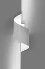 Emibig Applique Murale Spiner Acier Blanc | Convient pour 1x G9 - Max 8W