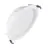Ledvance LED Downlight Comfort High Efficiency D Aluminium Wit 25W 3750lm 180d - 830 Warm Wit | 215mm - Zaagmaat 200mm - IP20 - Dimbaar, Dali