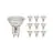 Voordeelpak 10x Noxion LED Spot GU10 PAR16 5.5W 560lm 36D - 830 Warm Wit | Vervangt 80W