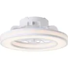Brilliant Mondello Plafondventilator Kunststof Wit 23W 3100lm - 827-865 CCT | 420mm - Afstandsbediening Dimbaar