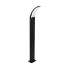Eglo Sokkel Lamp Fiumicino Buitenverlichting Aluminium Zwart 11.5W 1200lm - 830 Warm Wit